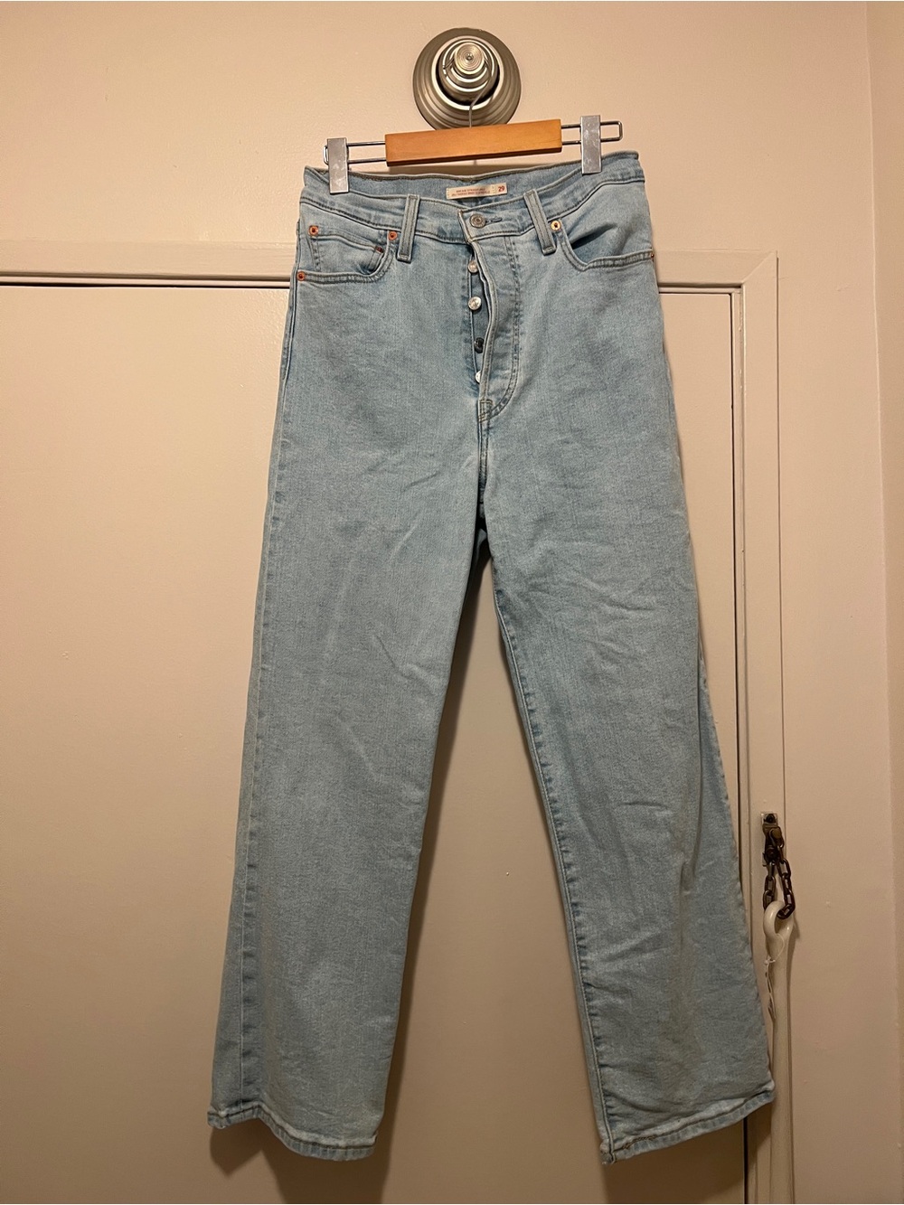 Levi's Ribcage Straight Ankle Jeans W29 L27